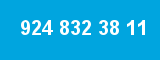 924 832 38 11